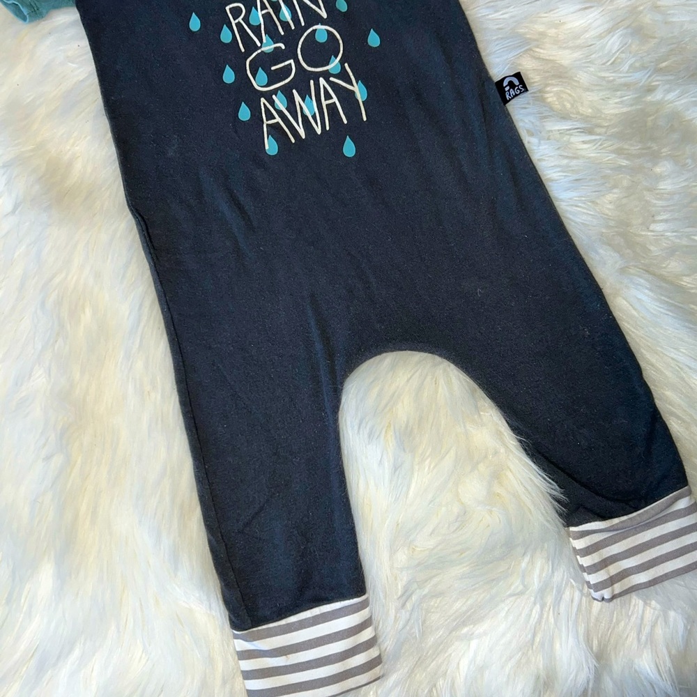 ❌SOLD ❌ RAGS romper bamboo 2T - Picture 8 of 8